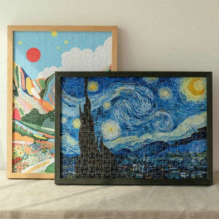 Puzzle Artwork Display Frame für die Wohnkultur