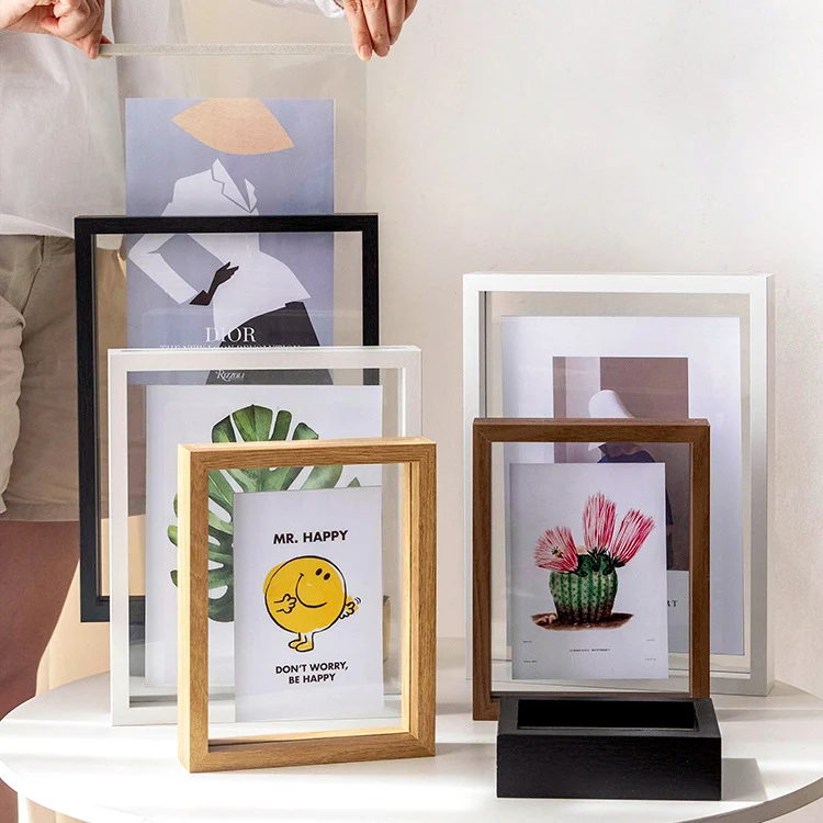 Botanische Illustrationswandrahmen