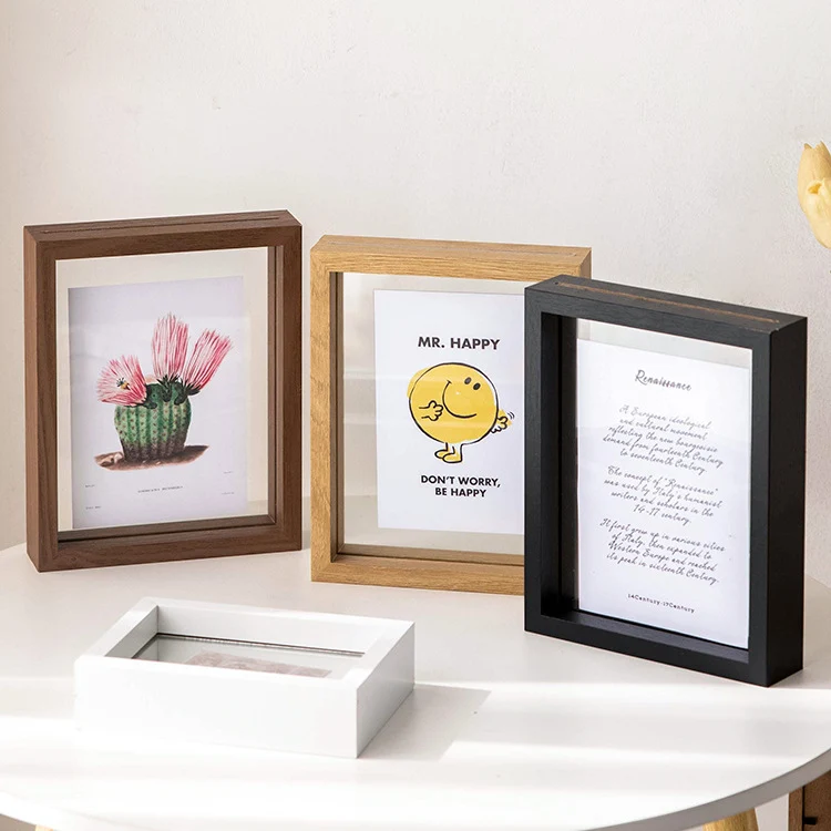 Botanische Illustrationswandrahmen