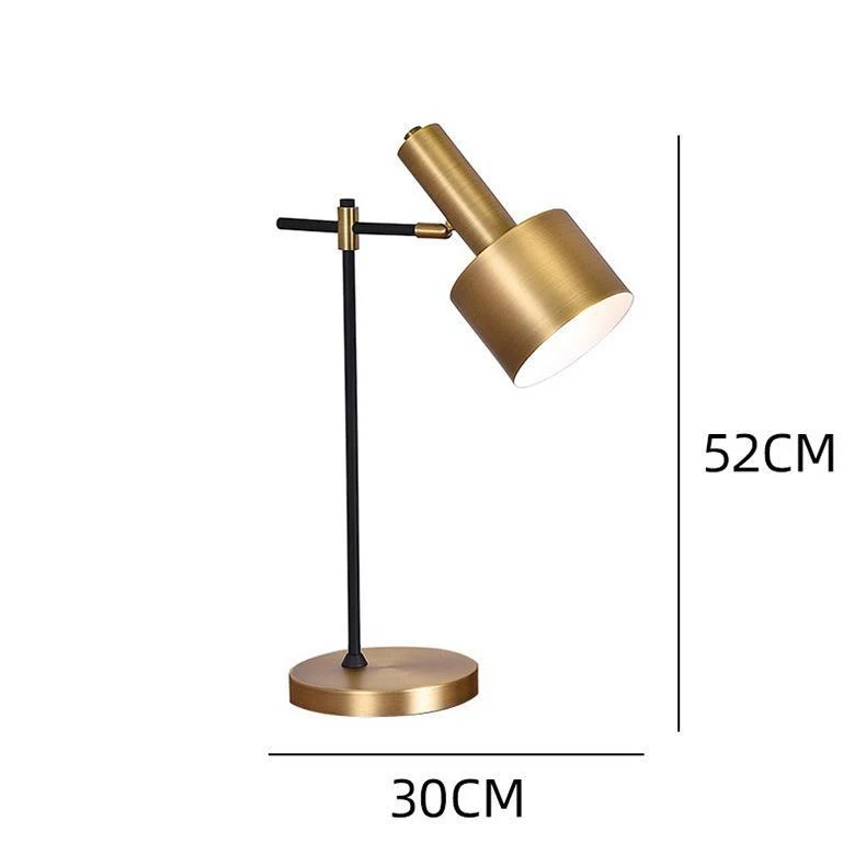 Verstellbare Schreibtischlampe mit drehbarem Kopf