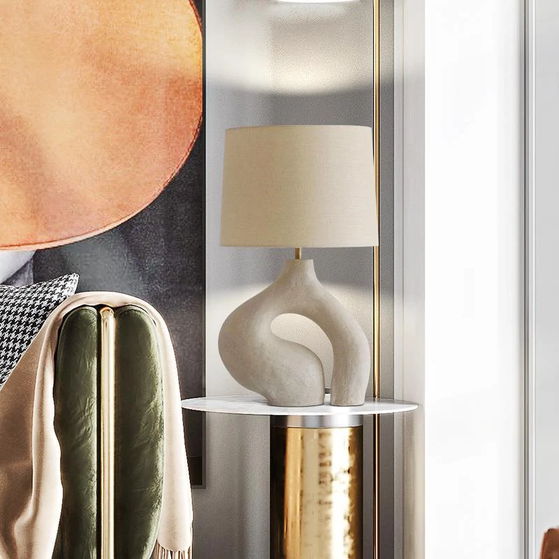 Abstrakte moderne Tischlampe