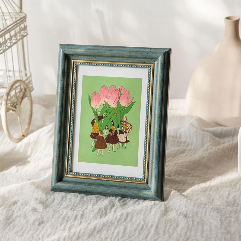 Dekorative Botanische Illustrationsrahmen