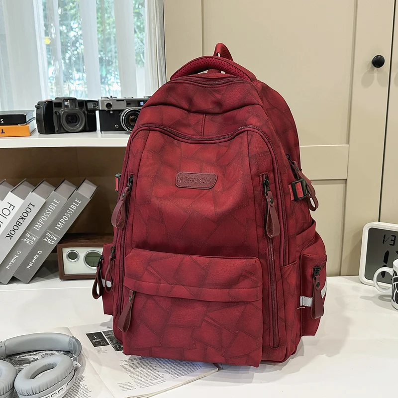 Multifunktionaler texturierter Schulrucksack