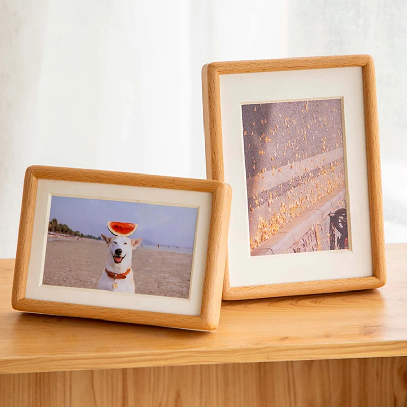 Zeitgenössischer Holzfoto-Rahmen
