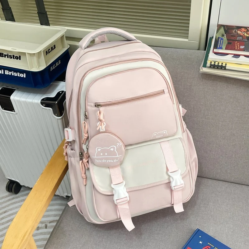 Leichter Mehrfächer-Schul- und Reiserucksack