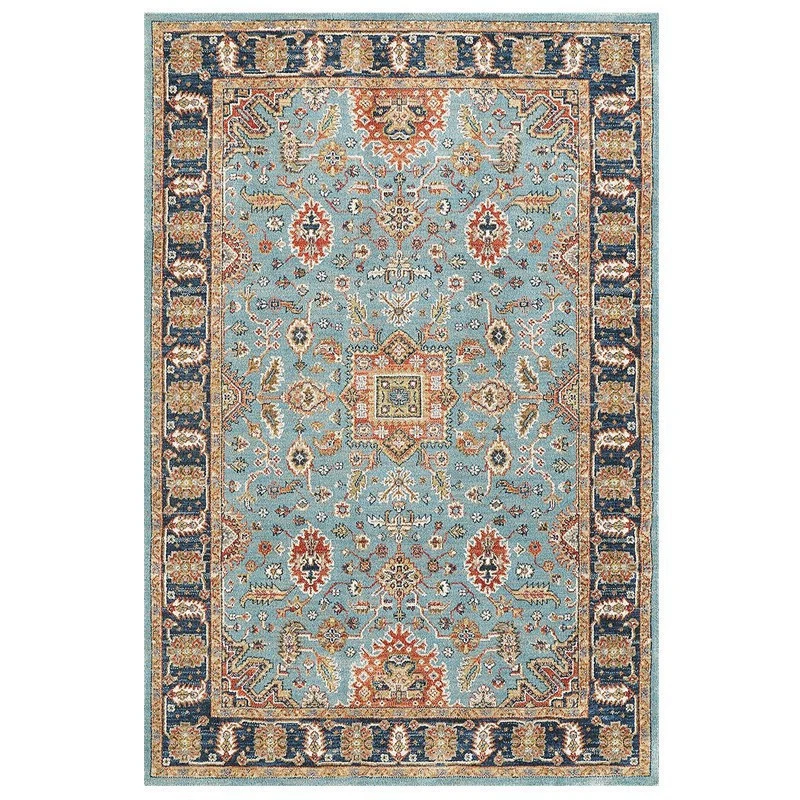 Vintage Floral Medaillon Bereichsteppich
