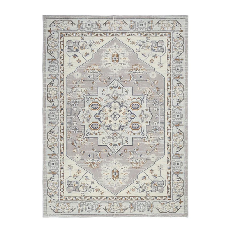 Vintage Floral Medaillon Bereichsteppich