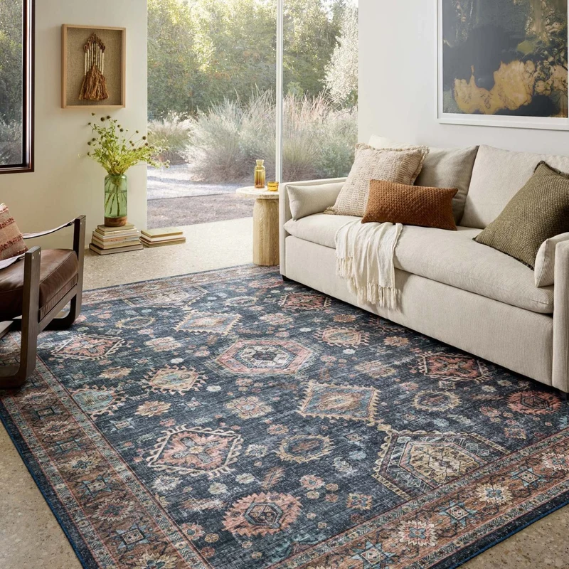 Vintage Floral Teppich
