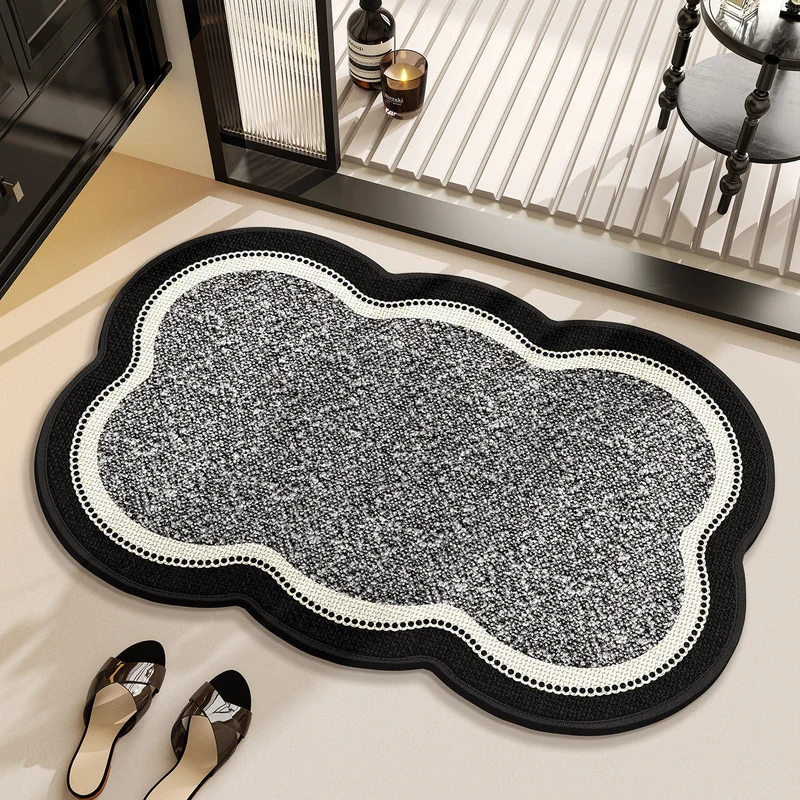 Stylischer Wolkenförmiger Teppich