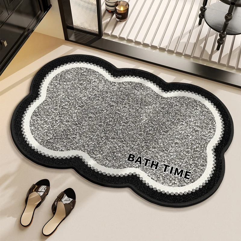 Stylischer Wolkenförmiger Teppich