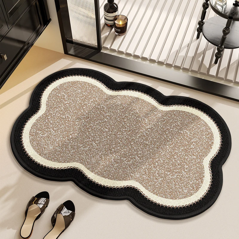 Stylischer Wolkenförmiger Teppich