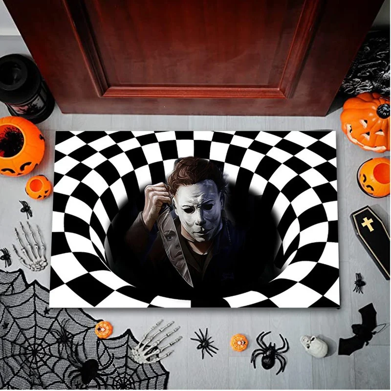 Spooky Halloween-Themen Eingangsmatte
