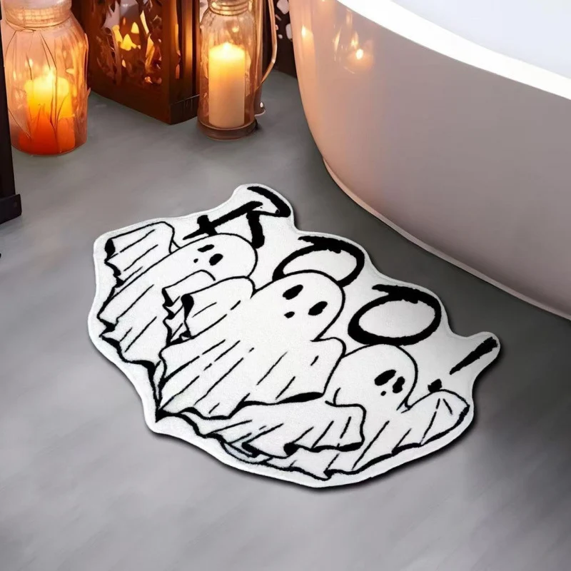 Spooky Halloween-Themen Badmatte