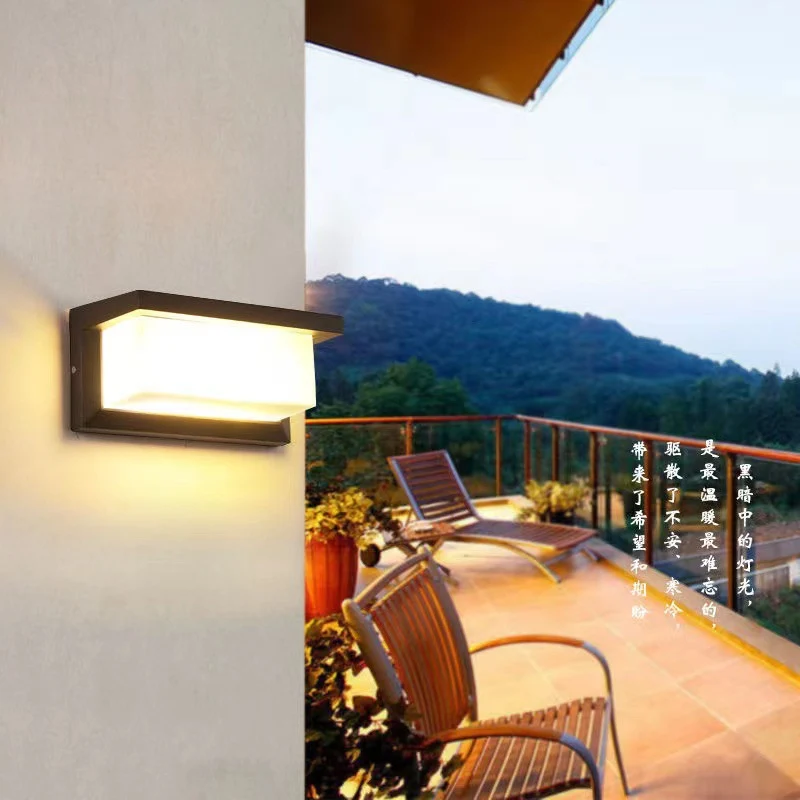 Moderne Wandmontierte LED-Lampe