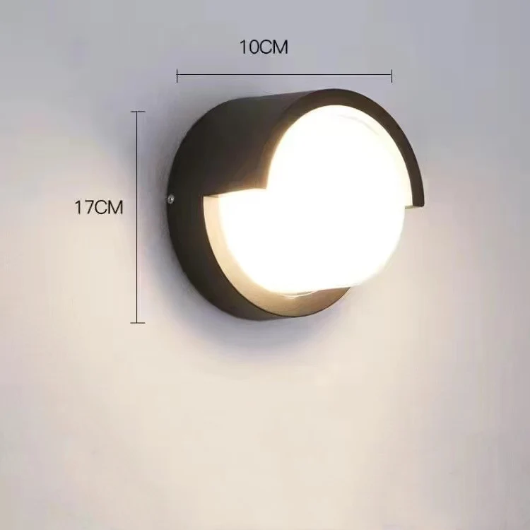 Moderne Wandmontierte LED-Lampe