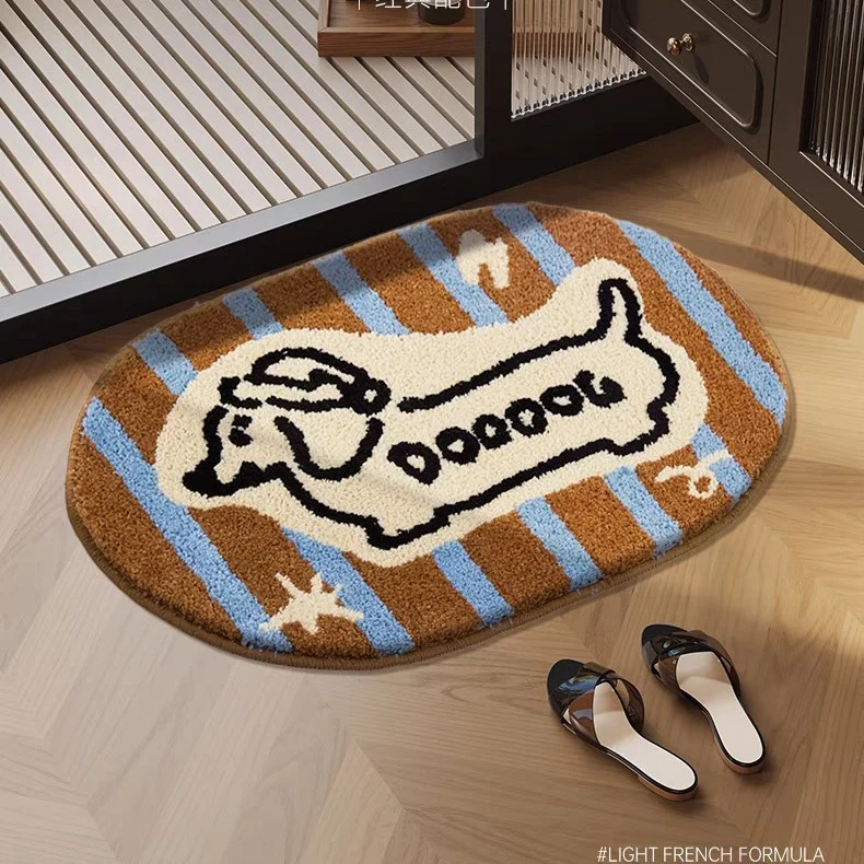 Dekorative hundethemen Matte für Zuhause