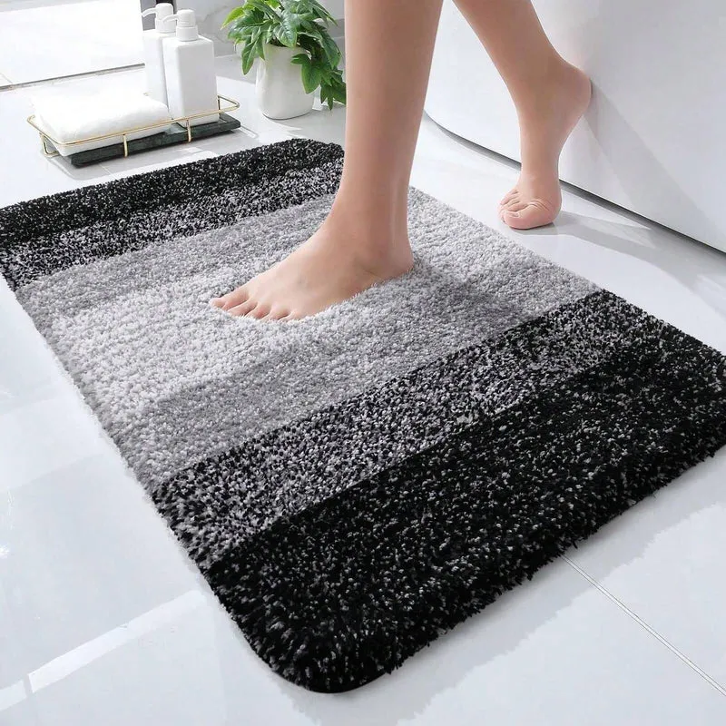Weicher und plüschiger Badematte