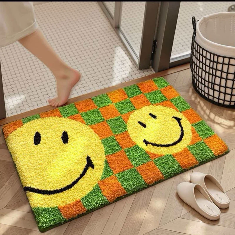 Spaß Smiley Gesicht Fußmatte
