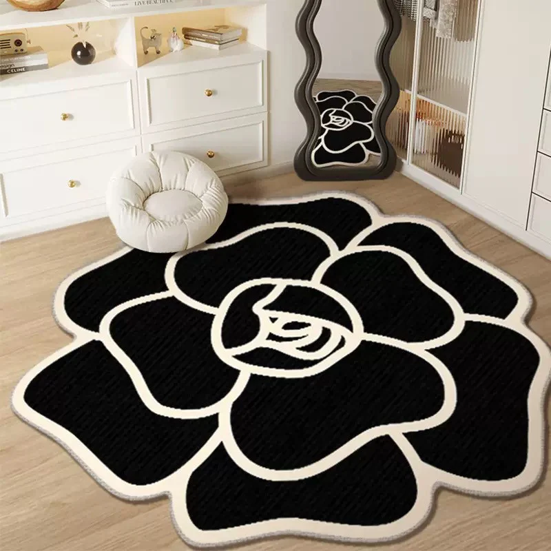 Florales Designbereich Teppich für Zuhause