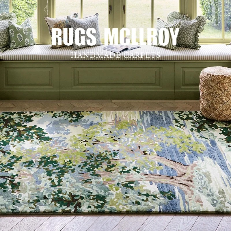 Natur-inspirierte dekorative Teppich