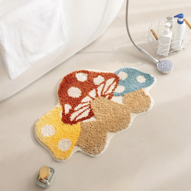 Flauschige Herz-Design-Innenmatte
