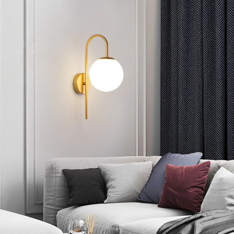 Dekorative Wandlampe