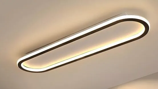 Modern Oval LED Deckenleuchte