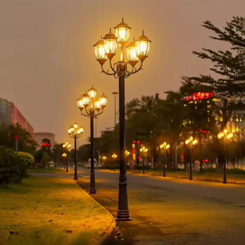 Außen dekorative Straßenlampe