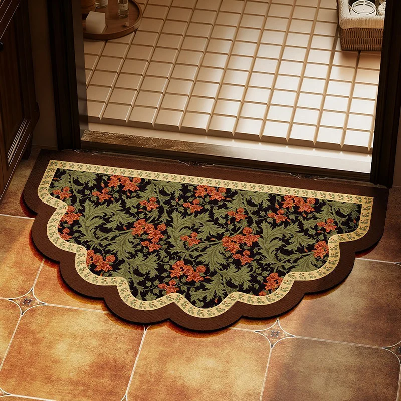 Eleganter floraler Teppich