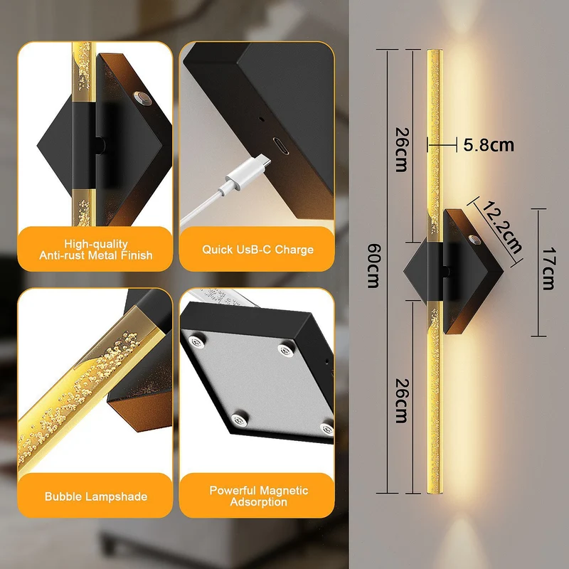 Moderne LED Wandleuchte