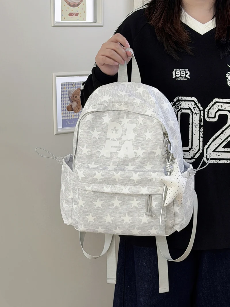 Lustige Schultasche mit Sternenmuster
