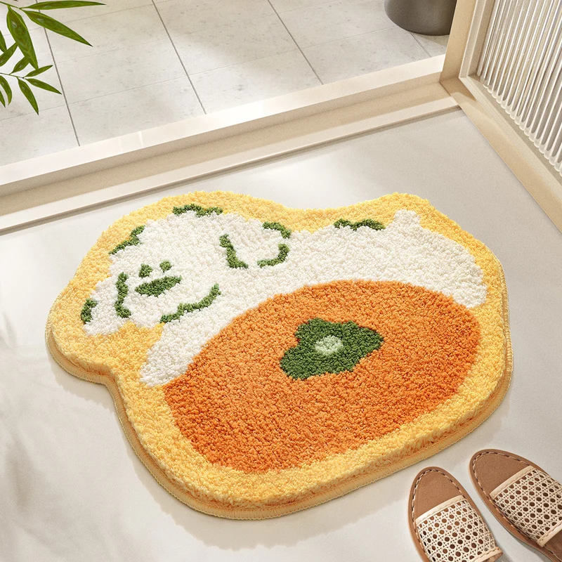 Gemütliche Camouflage-Badmatte für das Badezimmer