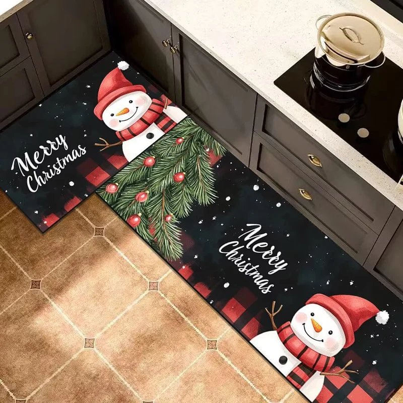 Weihnachtsmotiv Küchenläufermatte für Zuhause