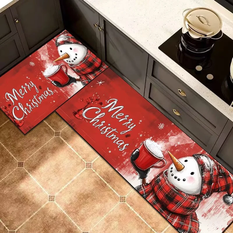 Weihnachtsmotiv Küchenläufermatte für Zuhause