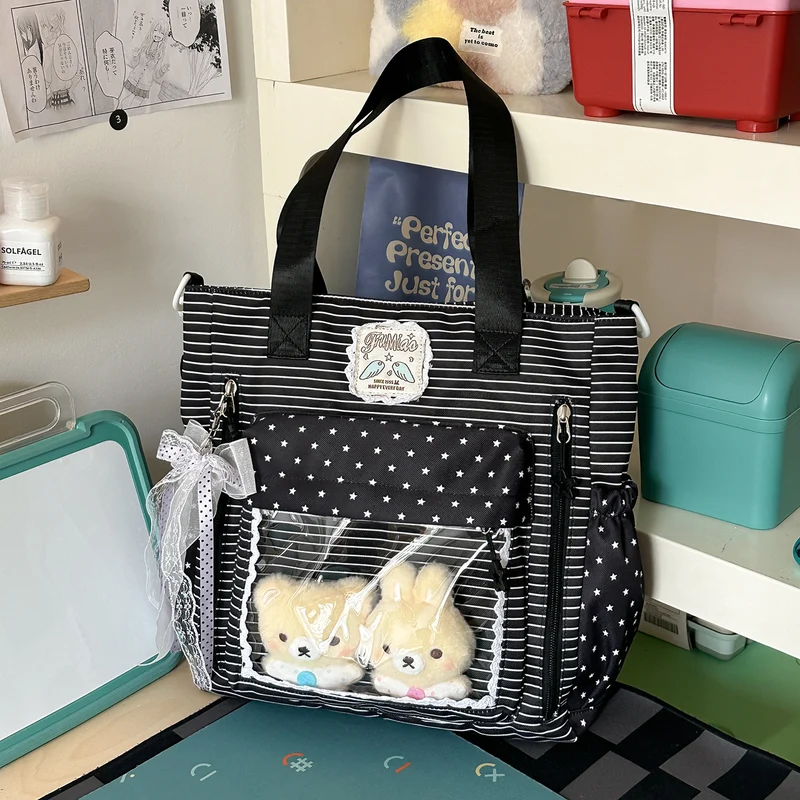 Funktionaler Schulrucksack mit mehreren Taschen zur Spielzeugaufbewahrung