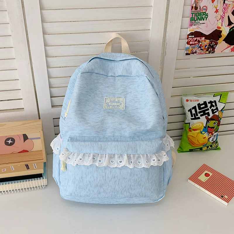 Eleganter Rüschen-Spitzenrucksack