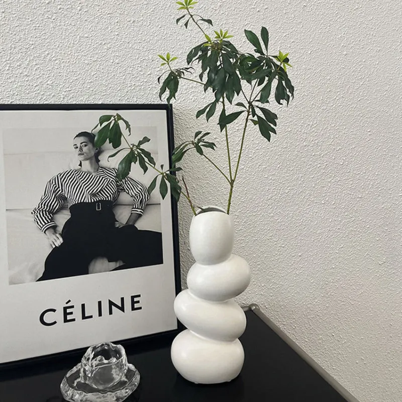 Moderner abstrakter Keramikvase