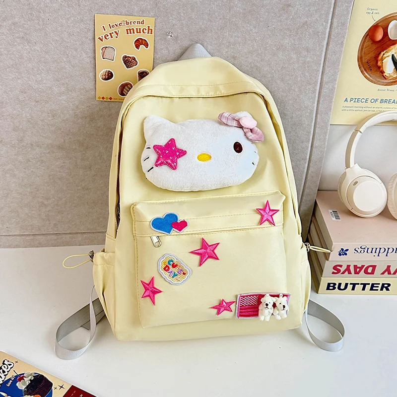 Niedlicher Schulrucksack mit Katzenmotiv