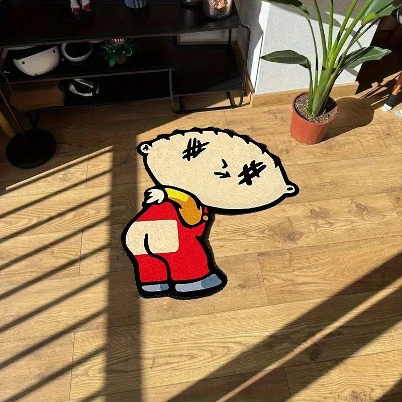 Kinderteppich mit Cartoon-Charakteren