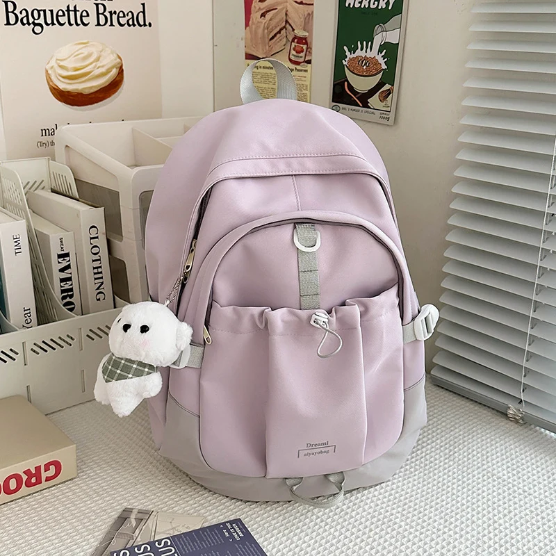 Niedlicher Plüschtier-Schulrucksack mit Motiv
