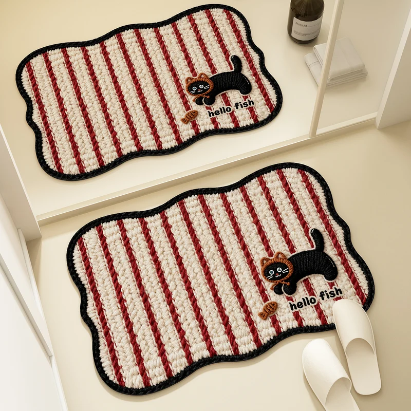 Bärenförmige Plüsch-Badematte für das Badezimmer