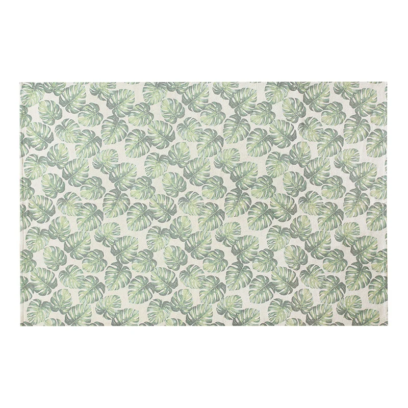 Patchwork-Läufer aus flachgewebter Baumwollmischung mit grafischen Streifen- und Karo‑Feldern