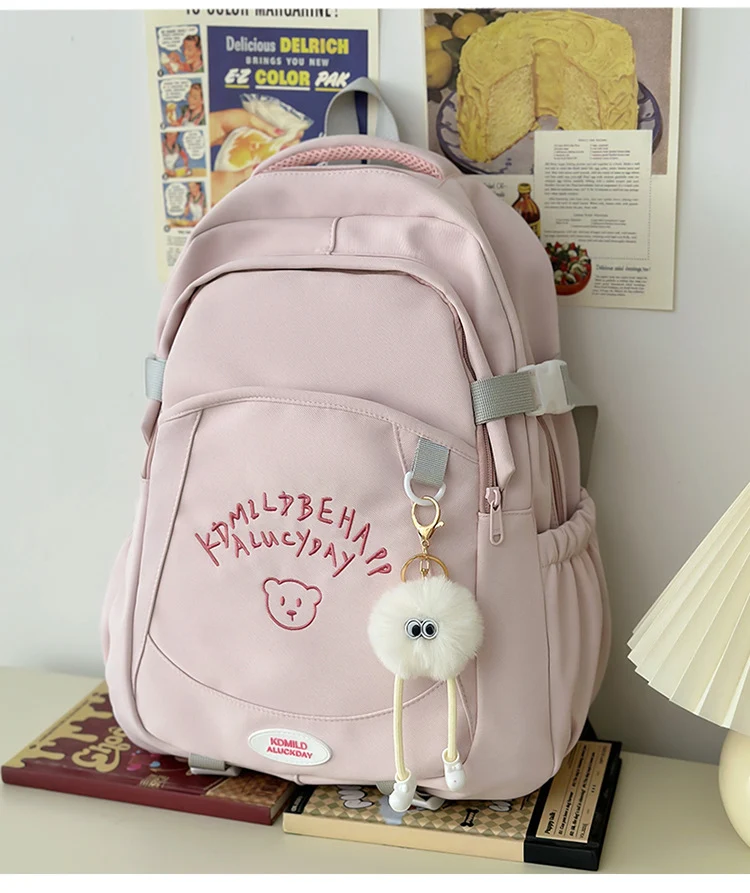 Niedlicher Charakter Design Schultasche