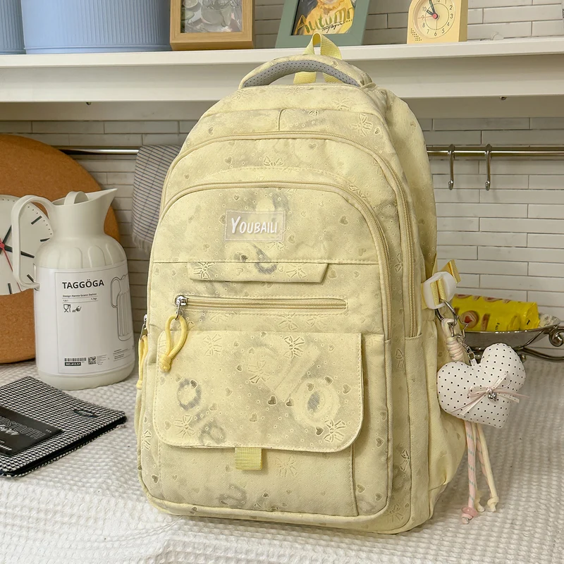 Modische gemusterte Schultasche