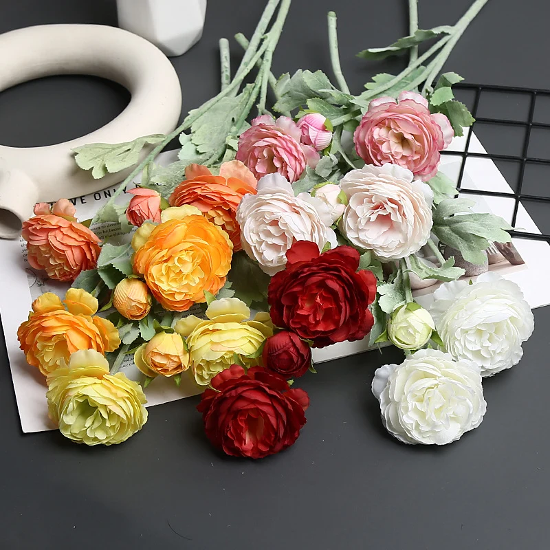 Realistische Kunstblumenstängel