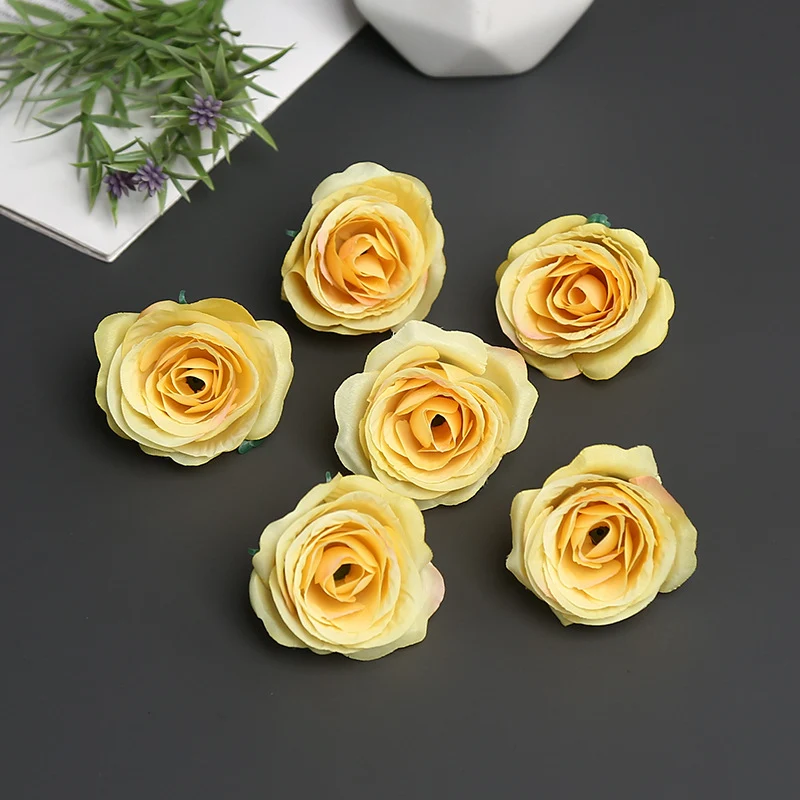 Realistische Künstliche Rosen Brosche