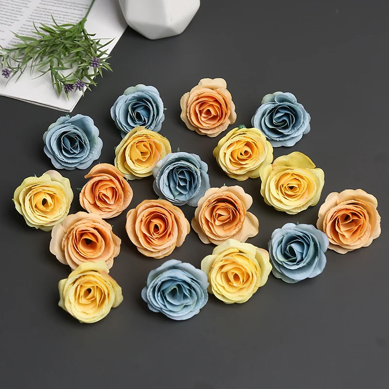 Realistische Künstliche Rosen Brosche