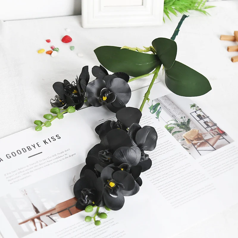 Lebensechte künstliche Orchideenstammarrangement