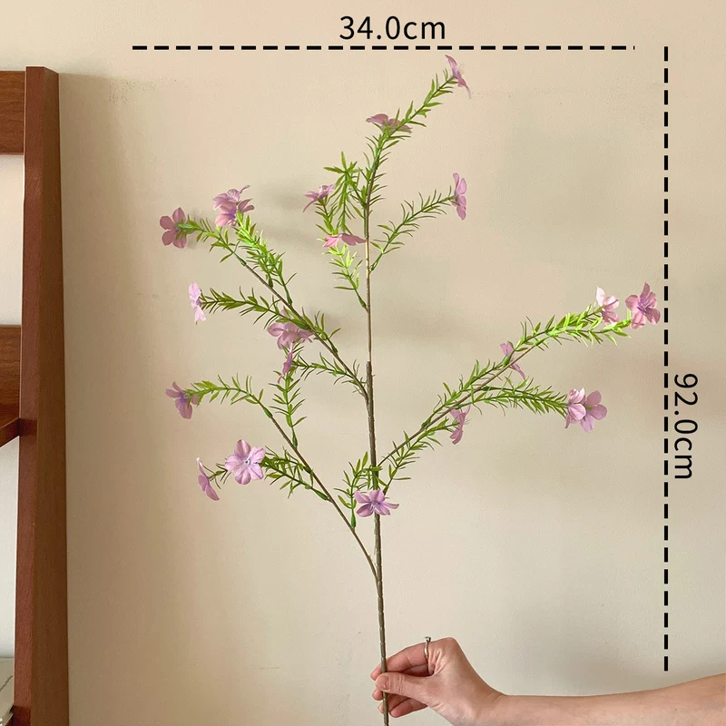 Elegante strukturierte Keram blumen vase