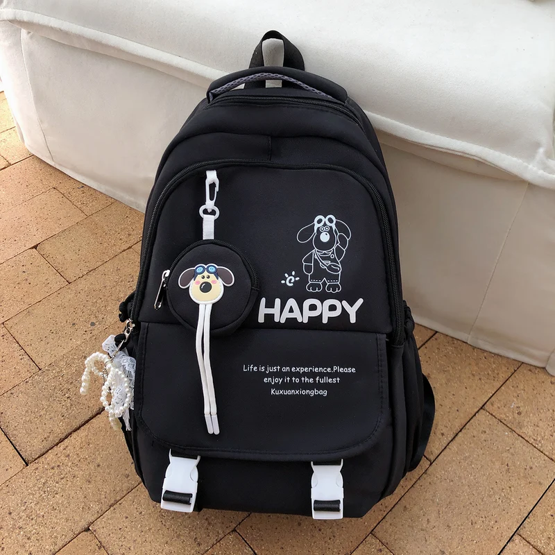 Niedlicher lässiger Schulrucksack mit Hunde-Motiv